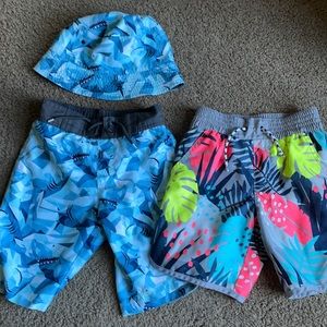 Set of 2 boys swim wear size 5-6